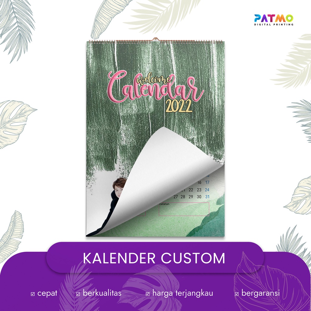 

Kalender dinding custom A3