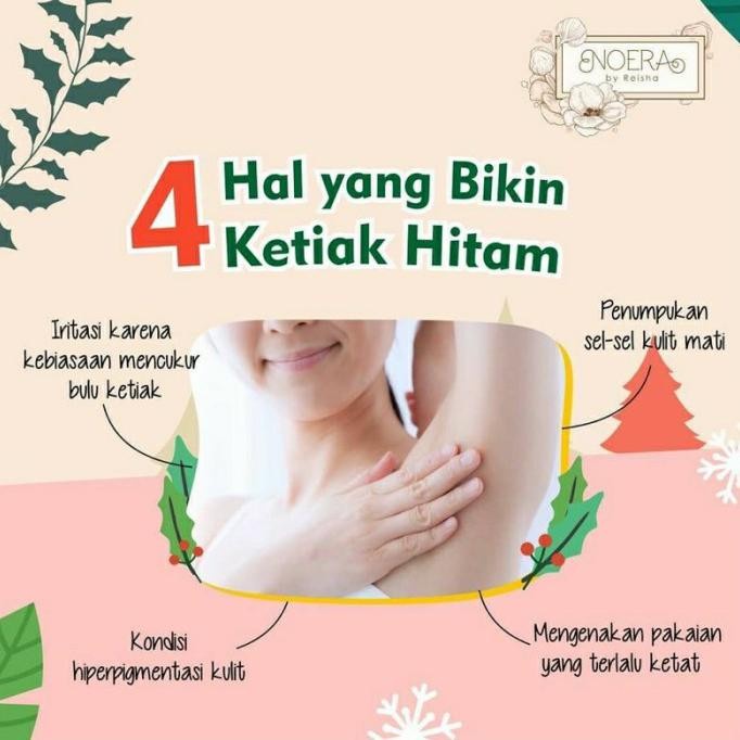 Noera Skin Lightening Cream - Armpit Cream Pemutih Lipatan Pemutih Ketiak Pemutih Selangkangan BPOM - Official Asli Grosir Murah 100%l