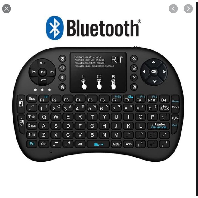 i8 Wireless Mini Keyboard TouchPad Mouse 2.4G Handheld PC Android TV hp Box LCD komputer apple stick