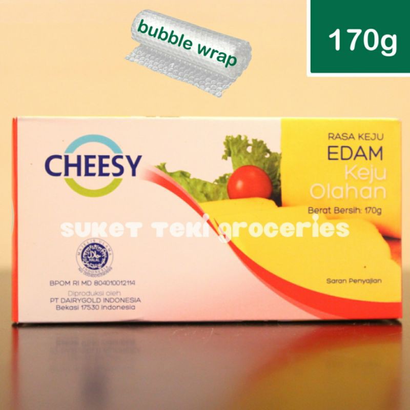 

Cheesy Keju Edam Merah 170gr Satuan Murah