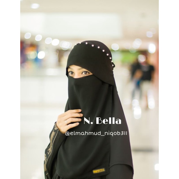 El Yamani ❤️ NIQAB PEARL PONI MUTIARA