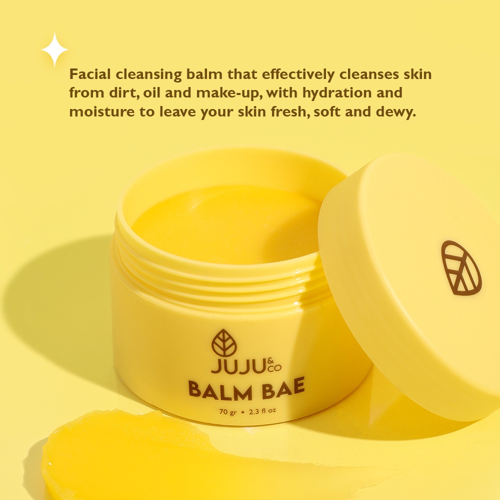 JUJU &amp; CO Balm Bae Cleansing Balm – 70 gr