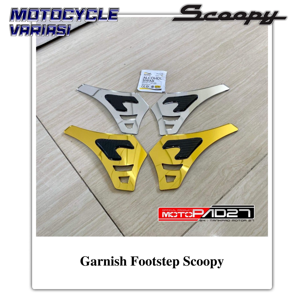 Garnish Footstep Scoopy Garnis Pijakan Kaki Scoopy