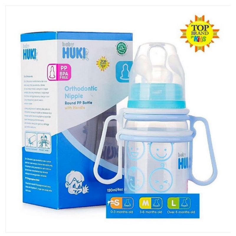 Huki Botol Round PP With Handle
