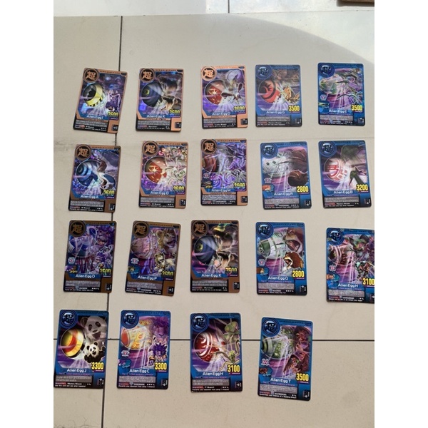 animal kaiser miracle card (alien egg)