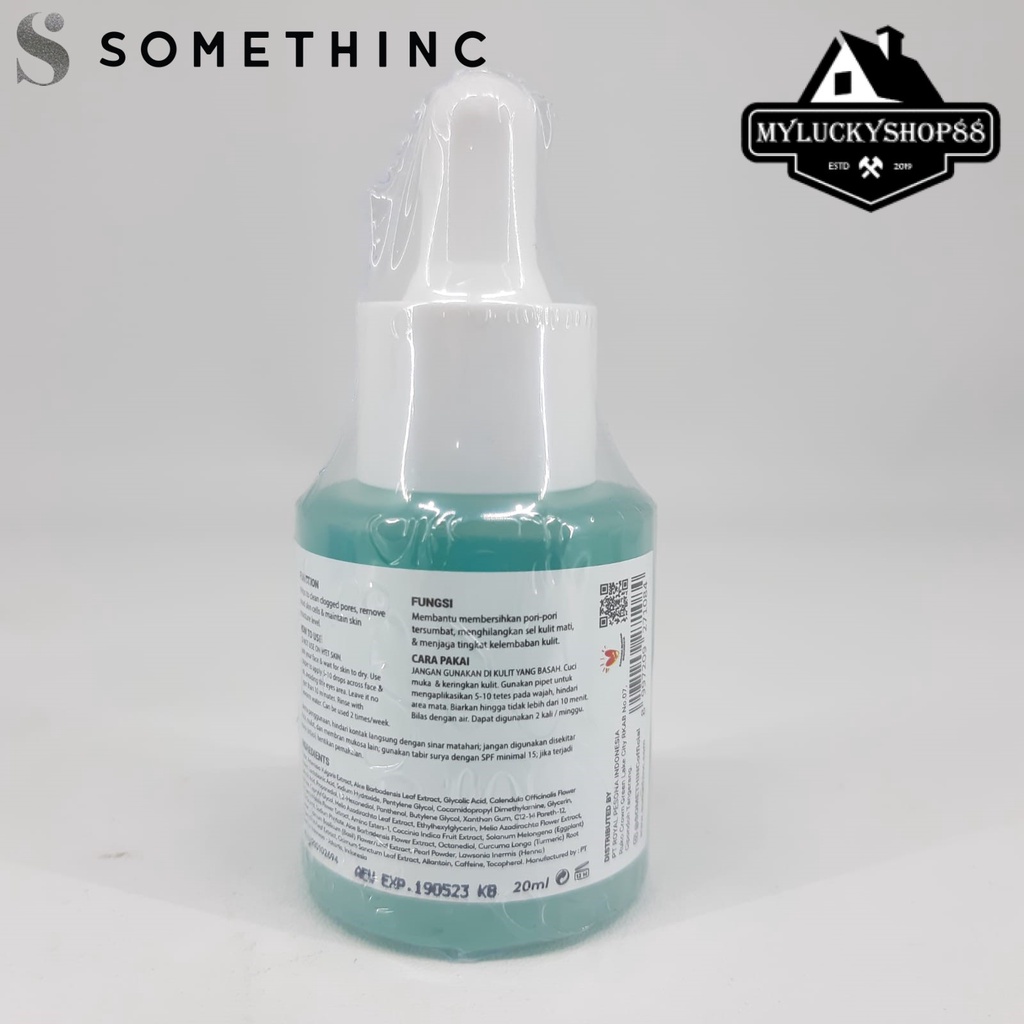 Somethinc AHA 7% BHA 1% PHA 3% Weekly Peeling Solution 20ml 20 ml