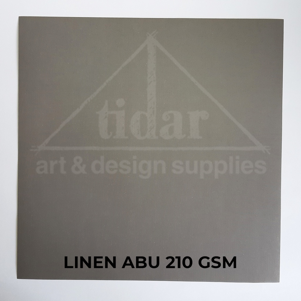 

Kertas Linen Abu 210 gsm - Karton Tekstur Tebal Cover