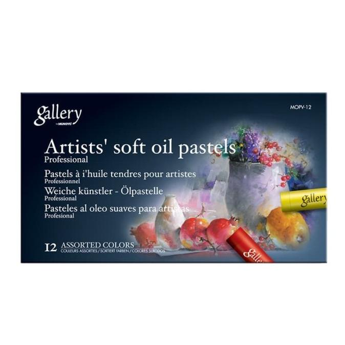 

(BISA COD) Mungyo - Artist Soft Oil Pastel 12 PCS TERUJI Kode 1276