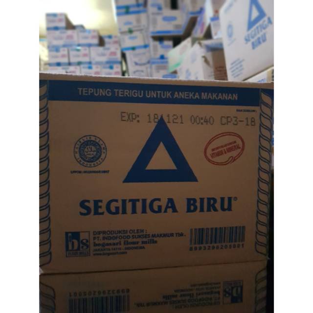 

Terigu Segitiga Biru Dus 500g (isi 20)