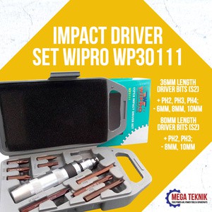 Obeng Ketok / Impact Driver Set Wipro WP30111