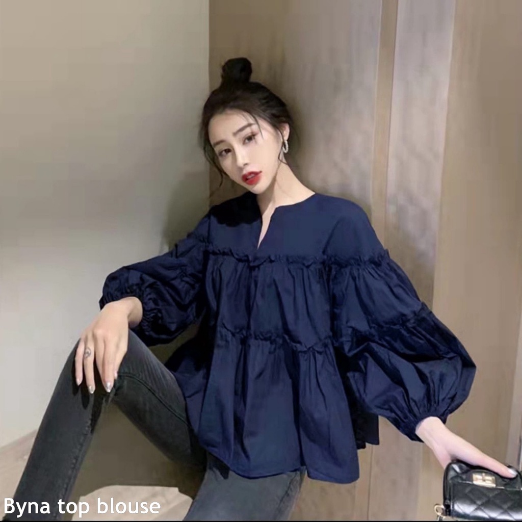 Byna top blouse - Thejanclothes