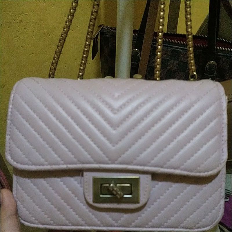 tas second warna lilac