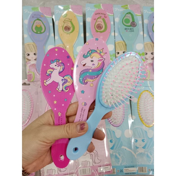 SISIR RAMBUT ANTI KUSUT SISIR MURAH SISIR UNICORN BTS