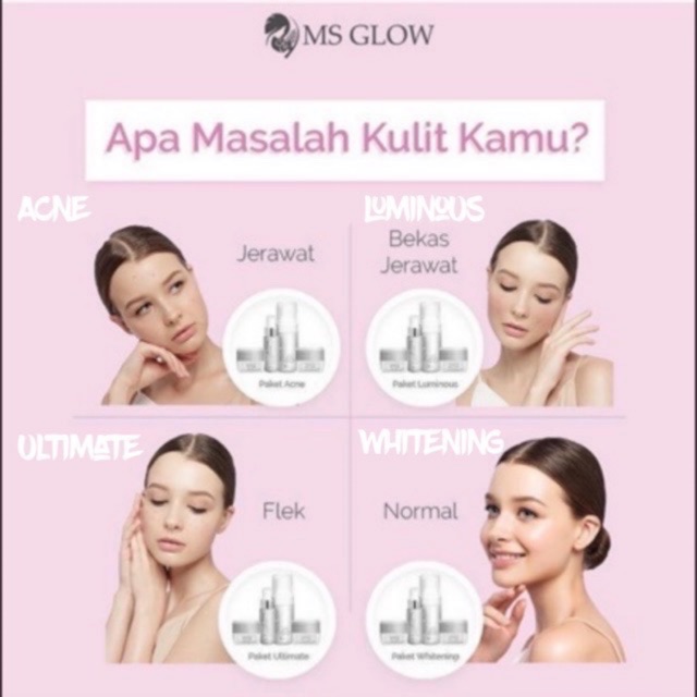 MS GLOW PAKET WAJAH