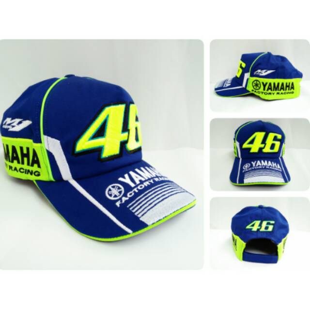 Topi Motogp VR46 biru