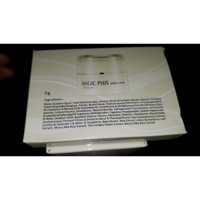 MURAH BANGET MAGIC PLUS WHITE CREAM PREMIUM ORIGINAL 100% LEJEL, READY