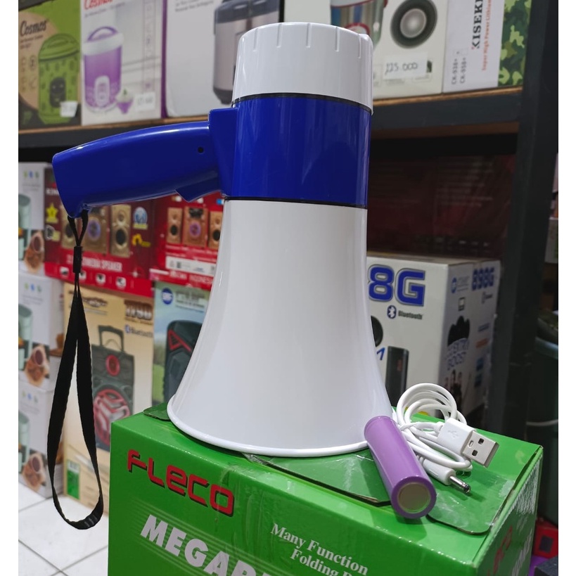 Toa Fleco YC-1382RUBT Speaker Bluetooth Megaphone Bluetooth