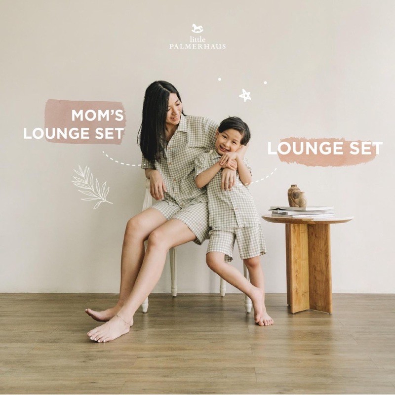 PNB205 SETELAN PENDEK ANAK LITTLE PALMERHAUS LOUNGE SET