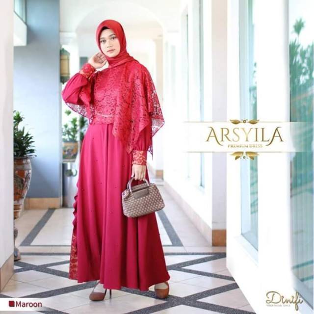 GAMIS BRUKAT ARSYILA BY MOUZA INDONESIA