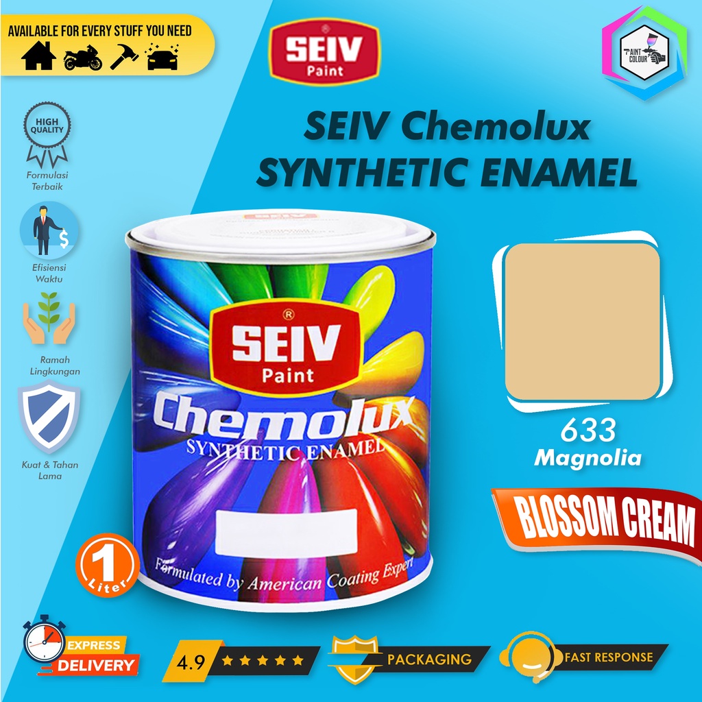 CAT BESI KAYU SEIV CHEMOLUX SUPER 633 Magnolia