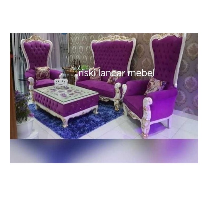kursi tamu sofa syahrini mewah ukir jati jepara minimalis set kursi sofa meja tamu princess syahrini