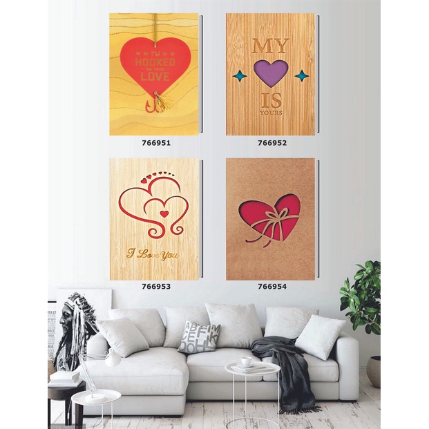 

Buku Tulis / Notebook / A5 Jepang / Love / Set 2683