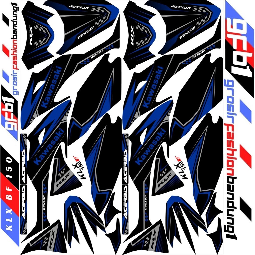 Decal Motorcross Trail Adventure KLX BF 150