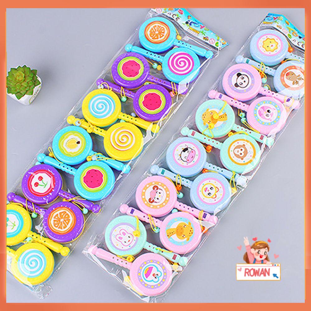 R-flower Mainan Edukasi Bayi / Anak Model Rattle Perkusi Motif Bunga
