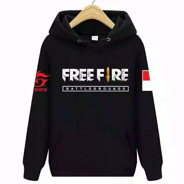 Serba Murah Jaket hoodie anak free fire garena usia 6-13 tahun