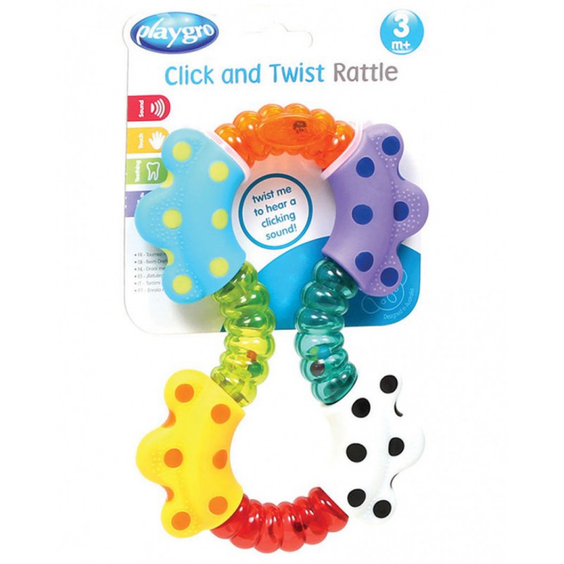 Playgro Click And Twist Rattle (0183192)