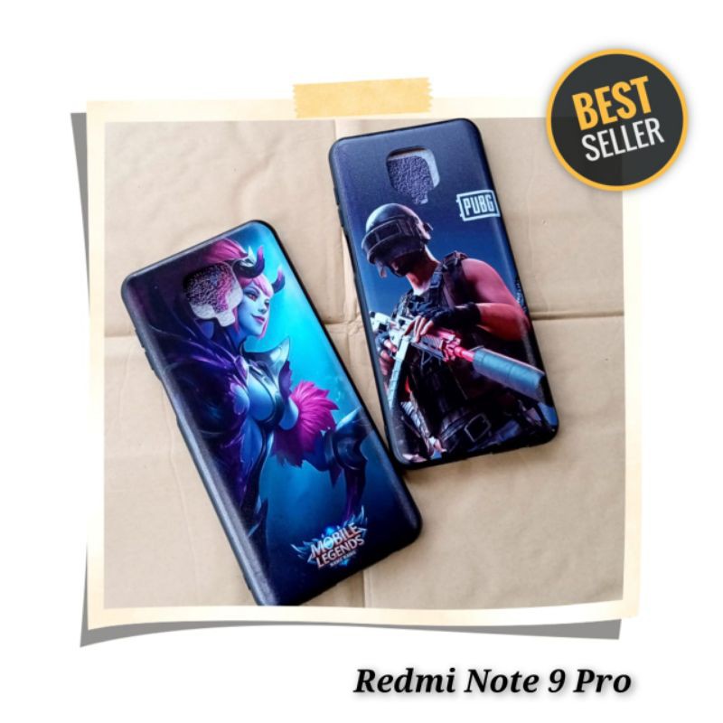 Gamers Case Redmi Note 9 pro Motif Game PUBG Mobile Legends Free Fire Super Best Seller