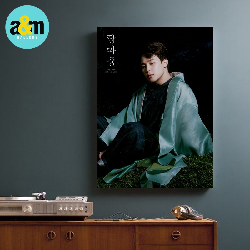 Poster Kayu BTS DALMAJUNG VERSION JIN RM SUGA JUNGKOOK J-HOPE JIMIN V I Hiasan Dinding Dekorasi Kamar I Poster Kayu K-POP Dekorasi Kamar - A&amp;M