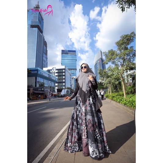 INNARA DUCATI SERIES BY GALLERY SYARIFAH/gamis set khimar/ceruti premium