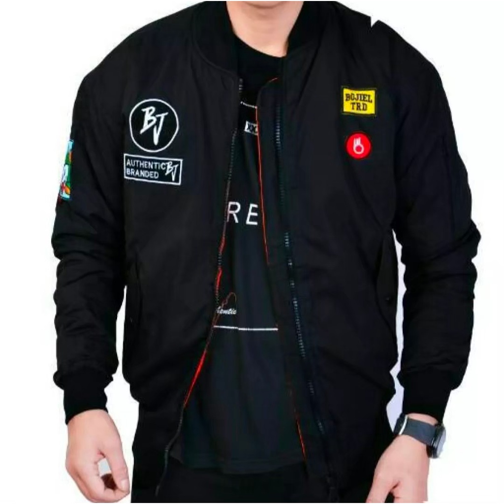Jaket Bomber Pria  Bordel THE BOJIEL