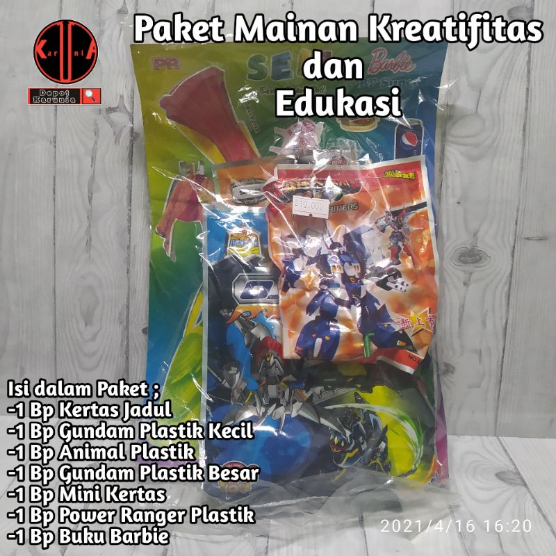 Mainan Terapi Paket Mainan Bongkar Pasang