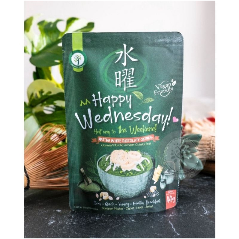 

Happy Wednesday Oat Matcha White Chocolate 44g Namaste
