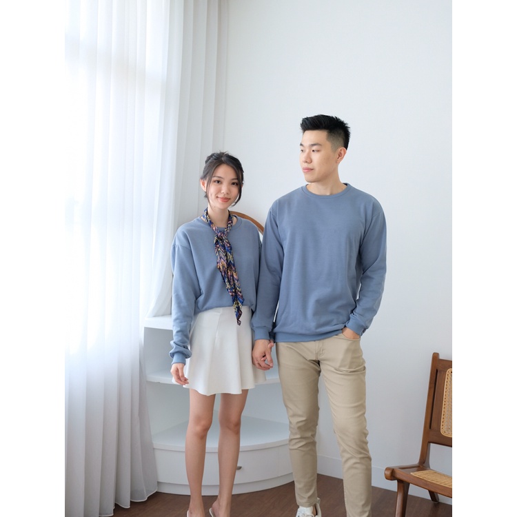 Kadaka U-0106 Jumper Unisex Sweater Polos Fleece Premium Wanita Pria