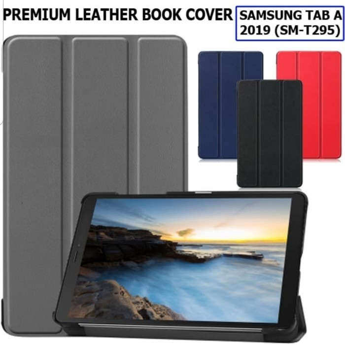 Samsung Galaxy Tab A 2019 8,0 inch T295 Book Cover Flip Case Cangkang