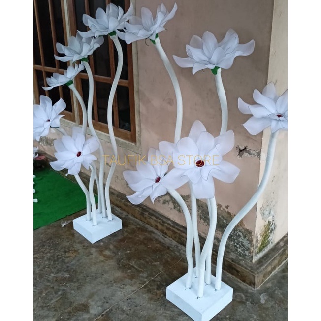 Kap Lampu Kelopak Bunga Stoking Untuk Dekorasi