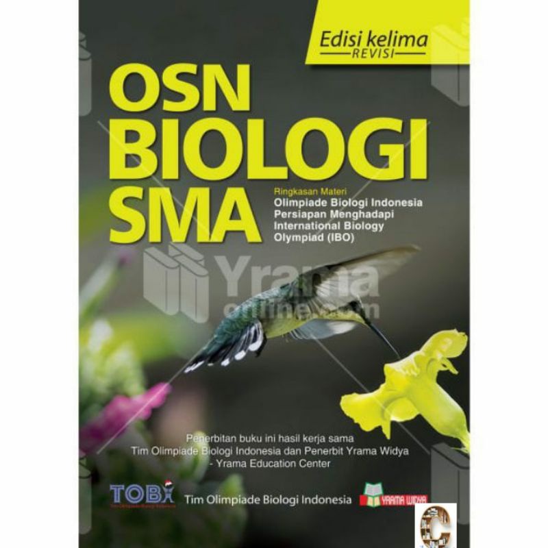 Buku OSN/KSN Biologi SMA/MA Edisi Kelima Revisi