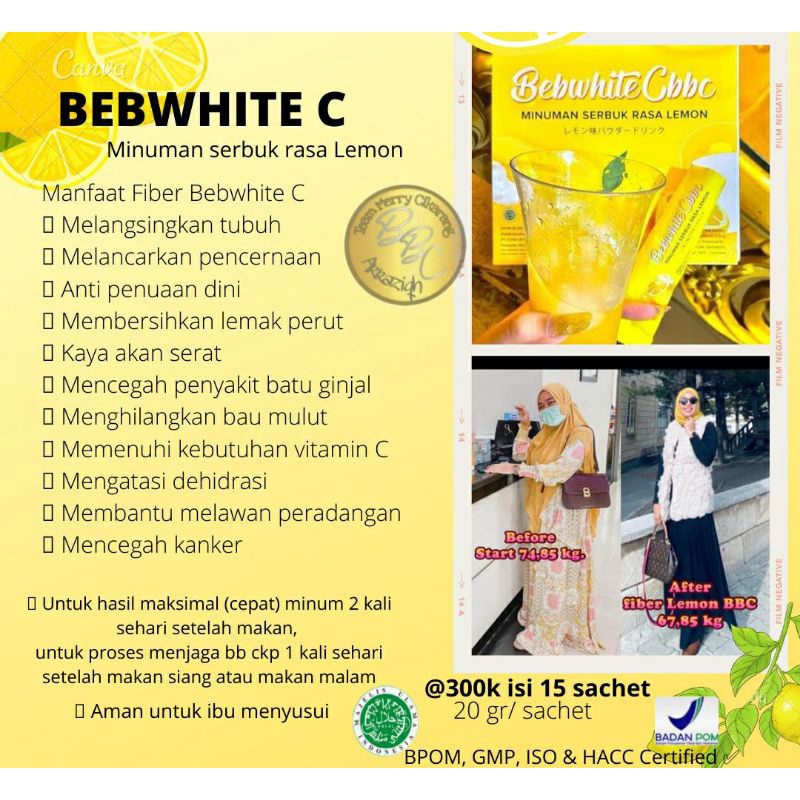 

Fiber Lemon Bebwhite C