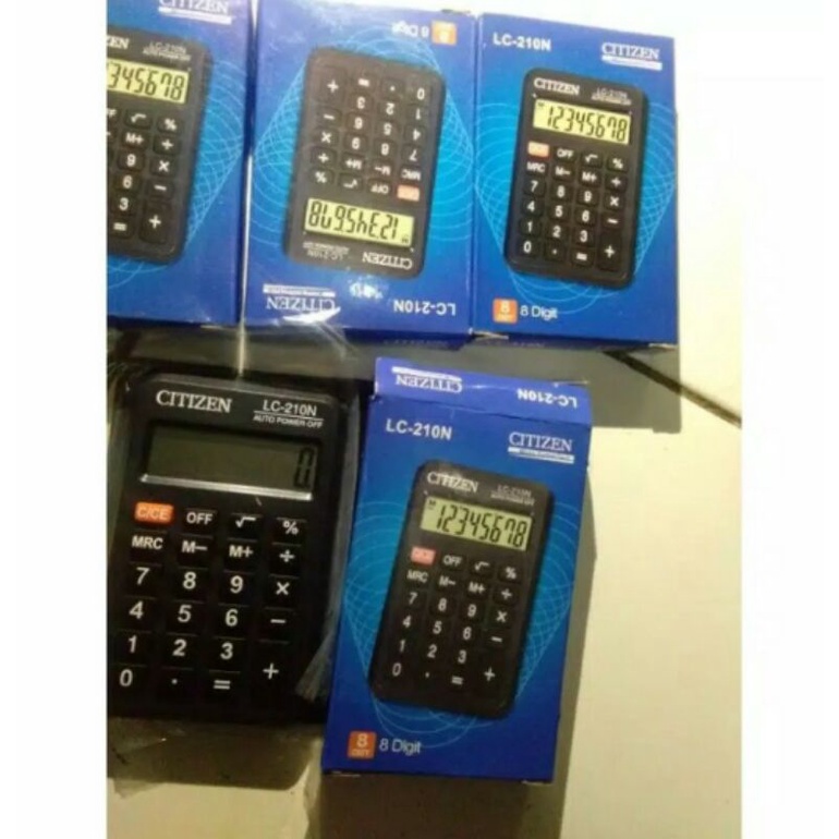 

Kalkulator Citizen 8 Digits LC 21On Kalkulator Saku