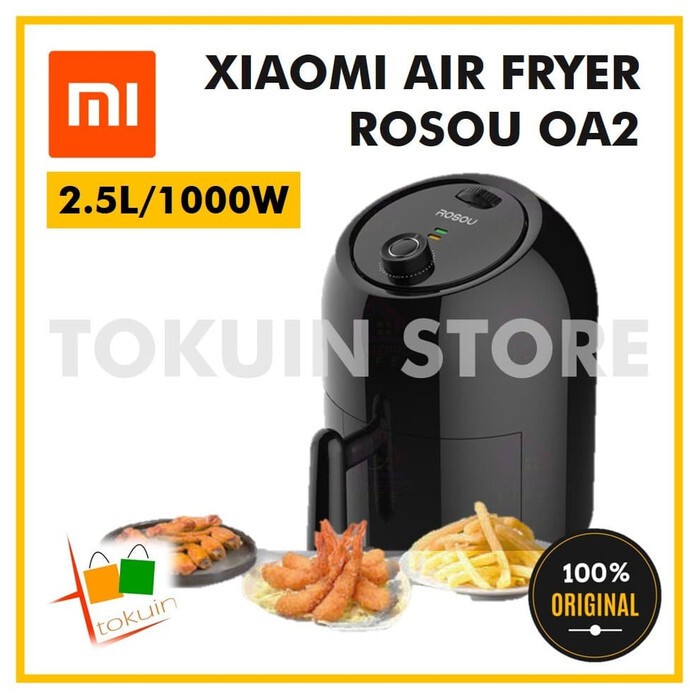 Air Fryer Xiaomi Onemoon Rosou Oa2 Airfryer 2 5l Goreng Tanpa Minyak Cooker Kompor Shopee Indonesia