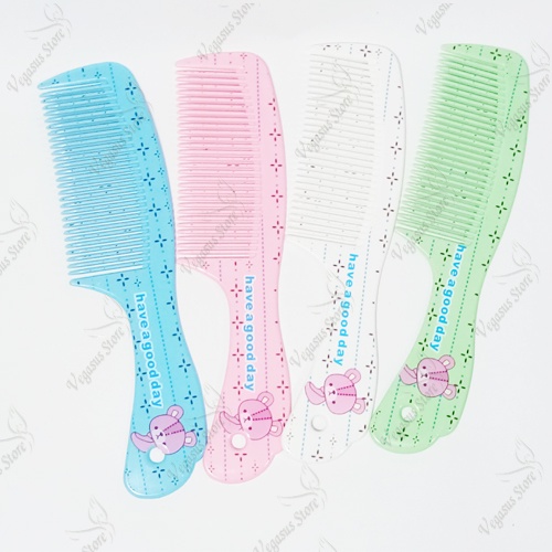 1 Pcs Sisir Lucu Karakter Kartun Anak warna-warni-Vegasus Store (COD)