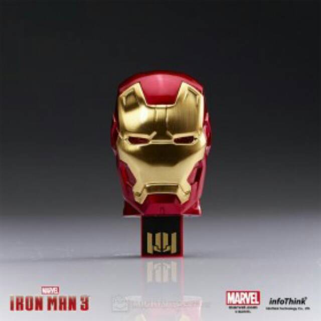 Flashdisk Iron Man Head USB 2.0 - 8GB - Red OMFD05RE