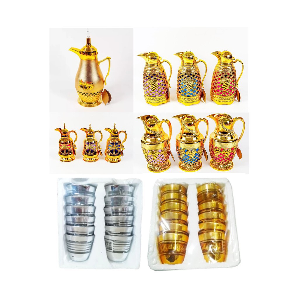 Jual Teko Arab 1 Liter Vacuum Flask / Termos Arab Air Zamzam Shopee