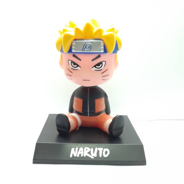 NARUTO Bobble head Pajangan mobil Miniatur Naruto