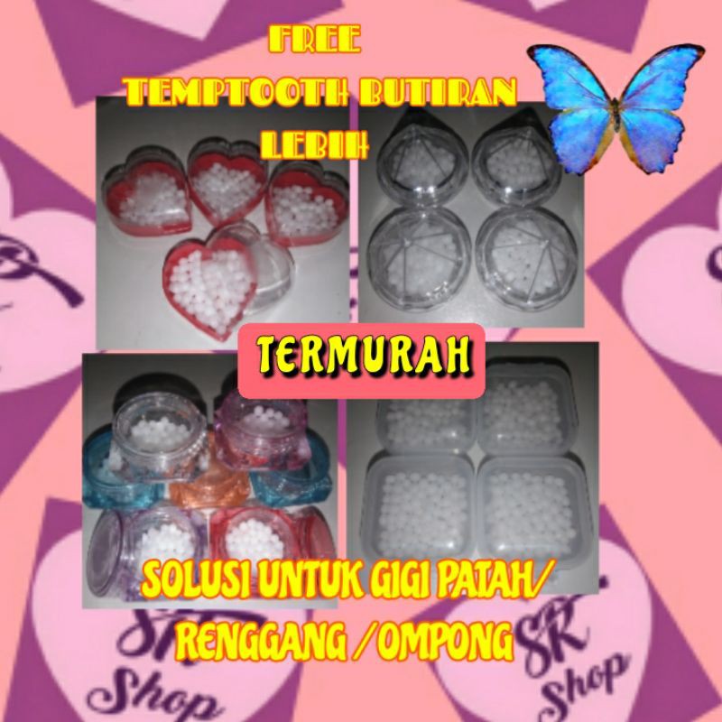 Penambal gigi buat gigi sendiri kemasan tempat mungil