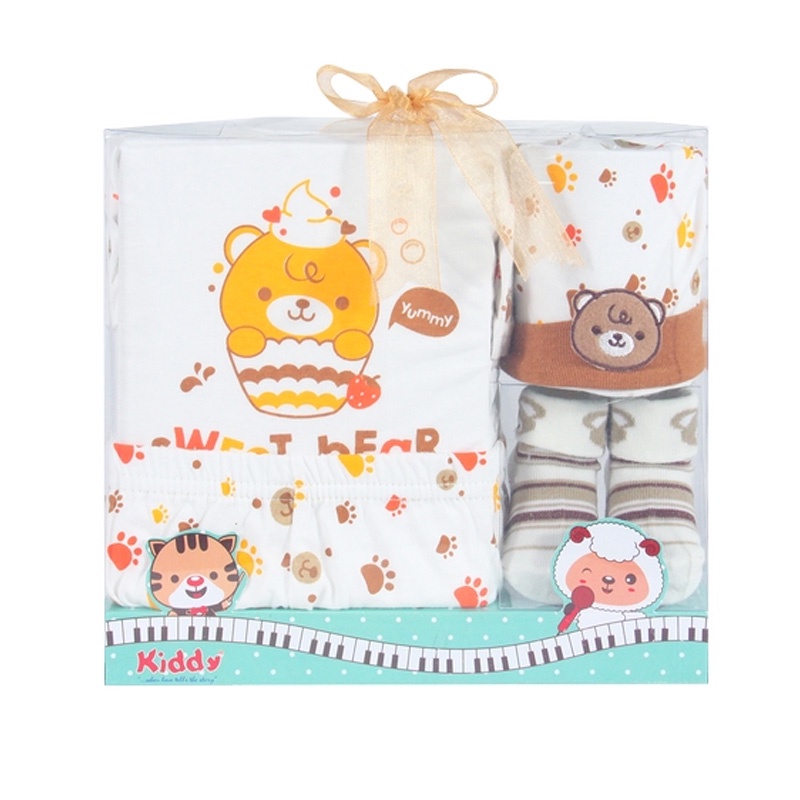 Kiddy Baby Set KD1204 - Gift Set Bingkisan Bayi