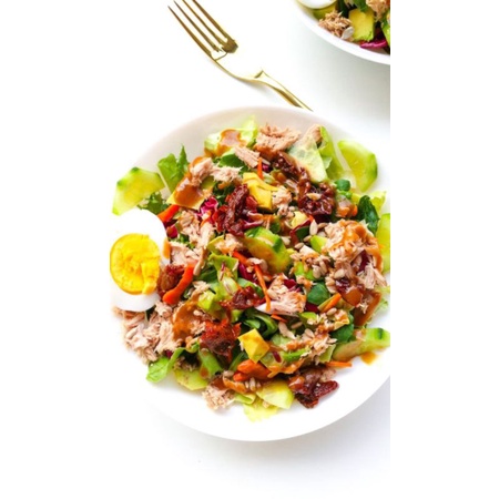 

Salad tuna telur
